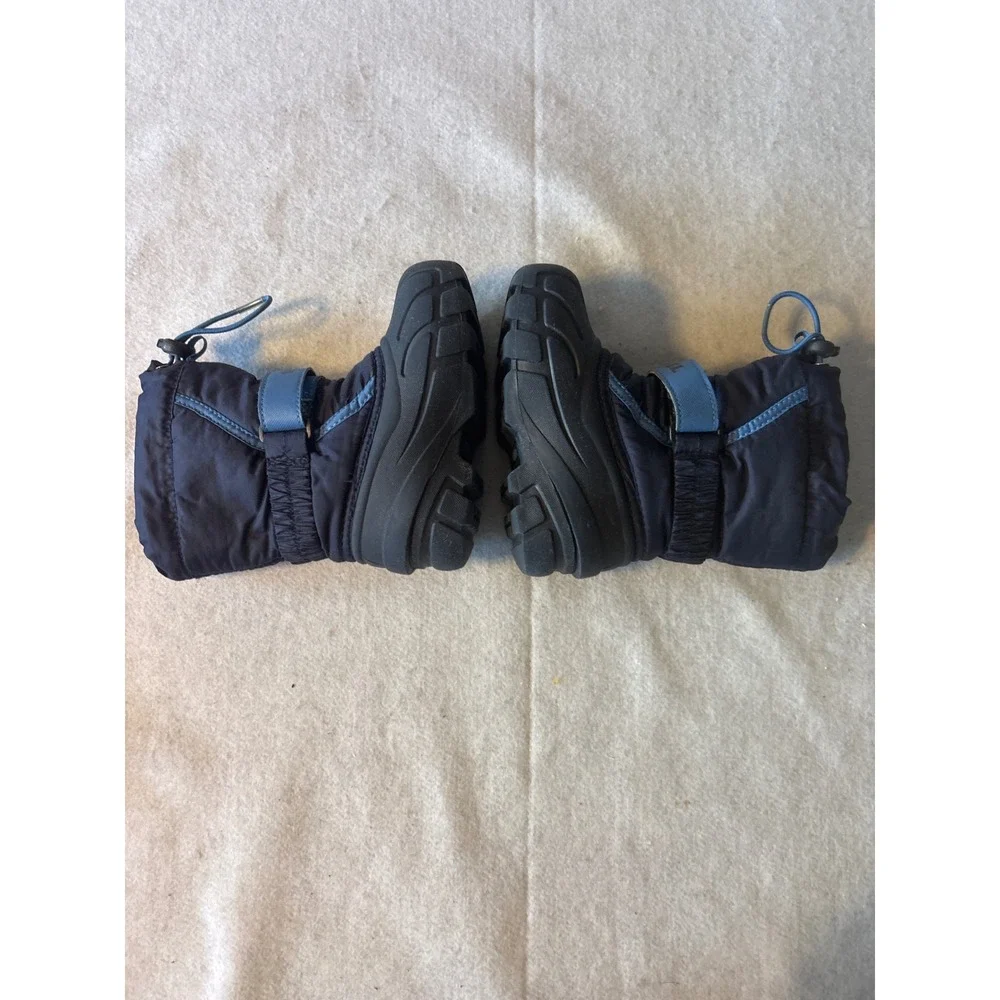 Sorel‎ Snow Boots Toddler 9 Navy Blue Excellent Waterproof Insulated NC1885-464